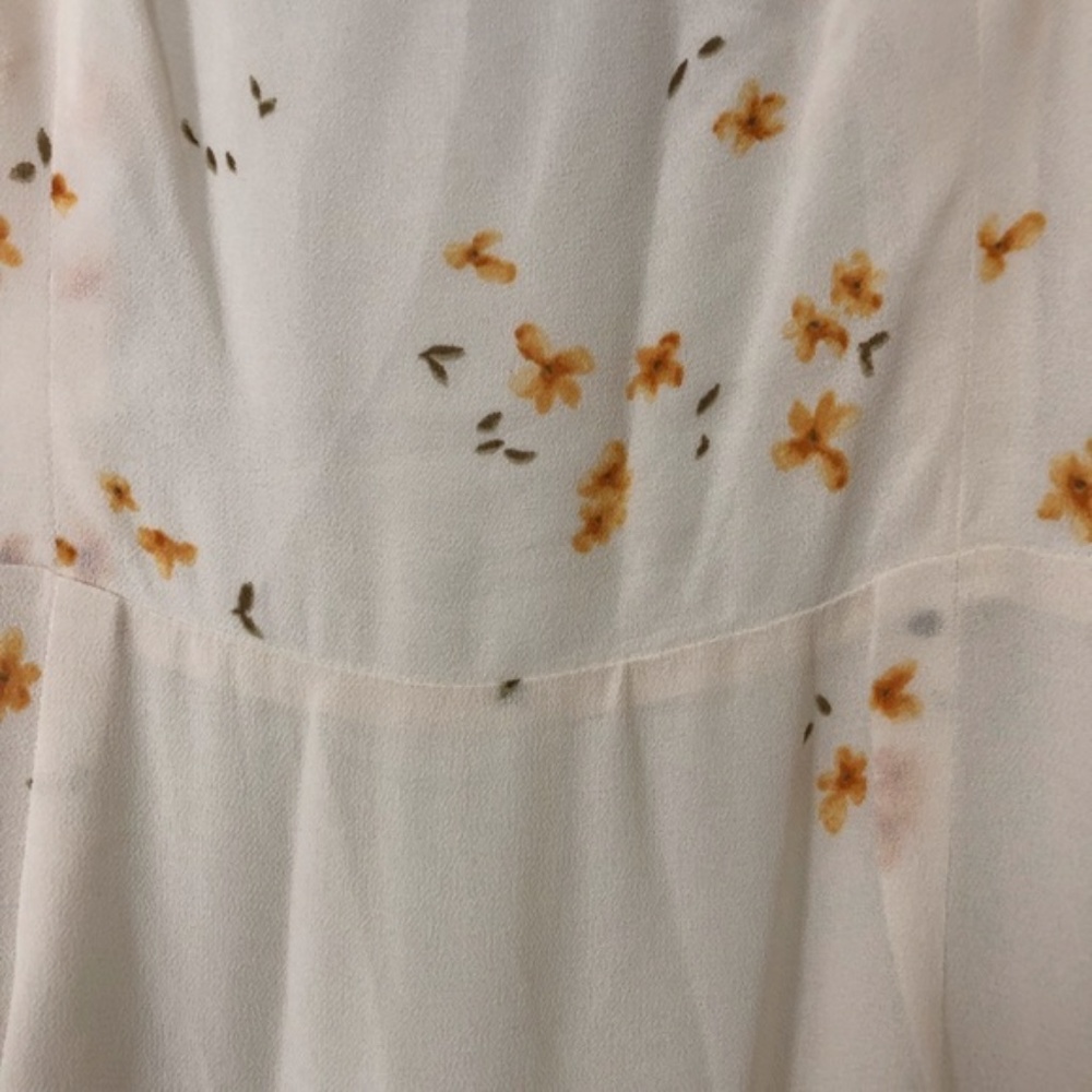Reformation Foxglove Maxi tiered Dress- Opium - Picture 9 of 10